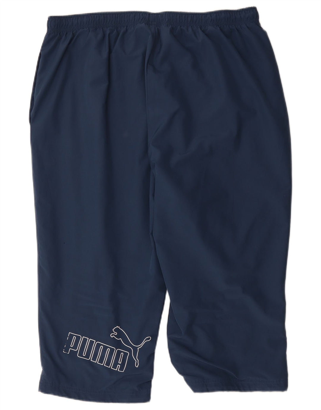 Puma Pantalones de chándal Capri gráficos para Hombre 2XL Poliéster Azul Marino