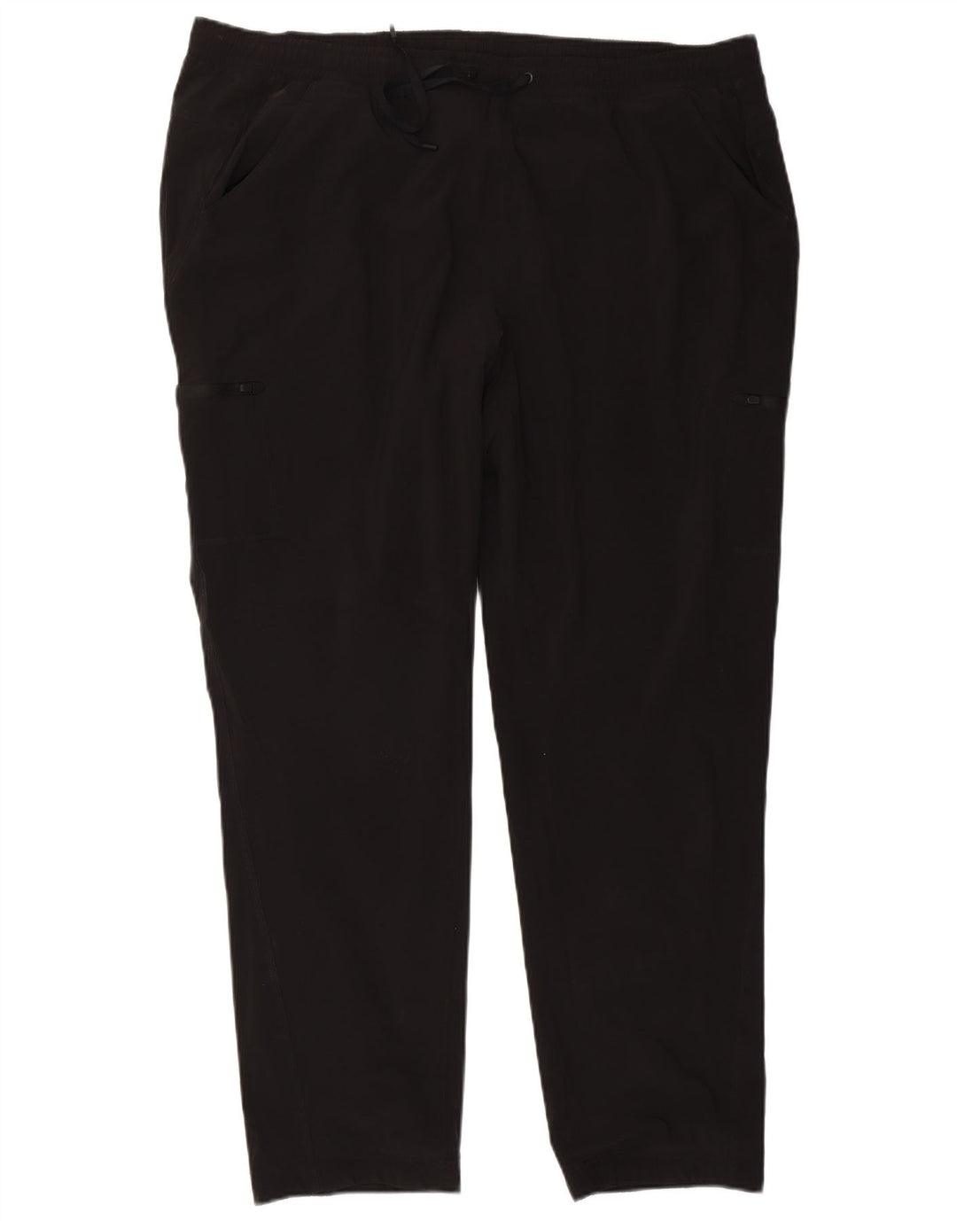 EDDIE BAUER Pantalones de chándal cargo para mujer US 22 3XL Poliéster negro