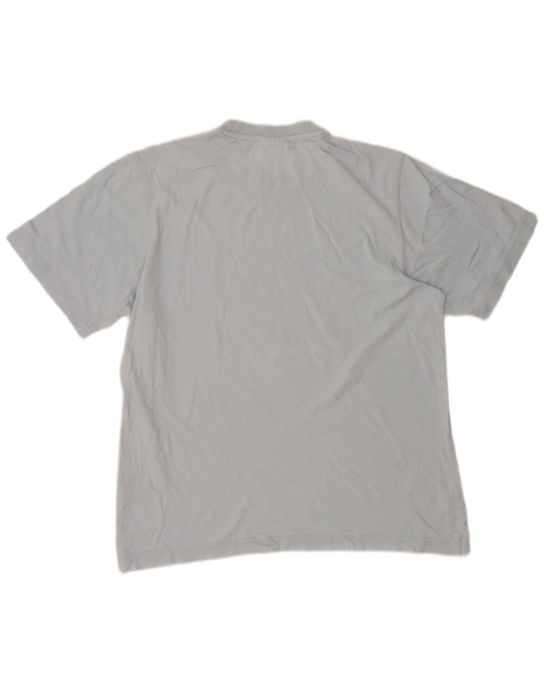 Adidas Camiseta gráfica de manga corta para hombre Top Algodón azul medio