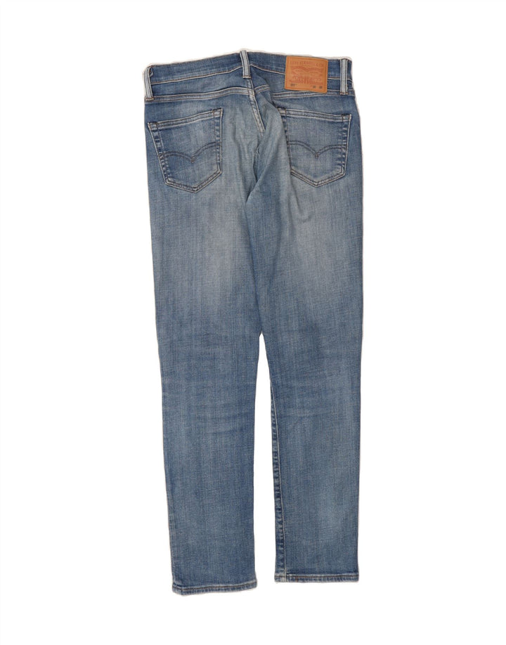 LEVI'S Mens 511 Slim Jeans W30 L32 Blue Cotton Vintage Levi's and Second-Hand Levi's from Messina Hembry 