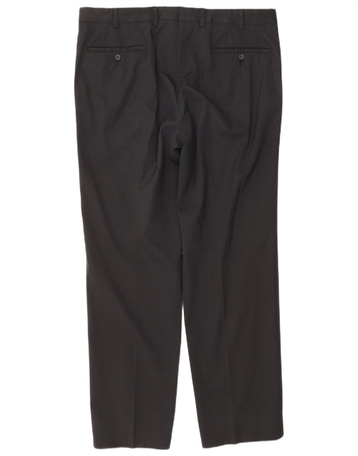 PRADA Traje de 2 piezas con 3 botones para hombre IT 52 XL W34 L30 Negro Clásico