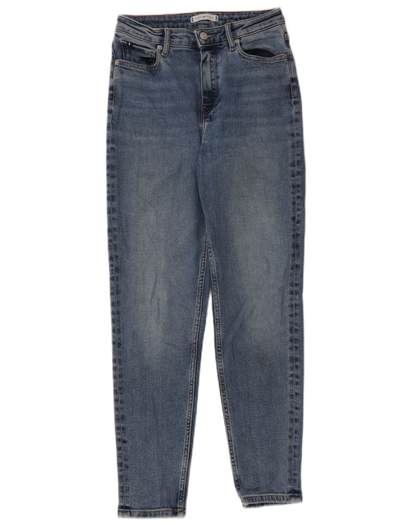 Tommy Hilfiger Jeans Cónicos De Cintura Alta Gramercy Para Mujer W27 L30 Algodón Azul