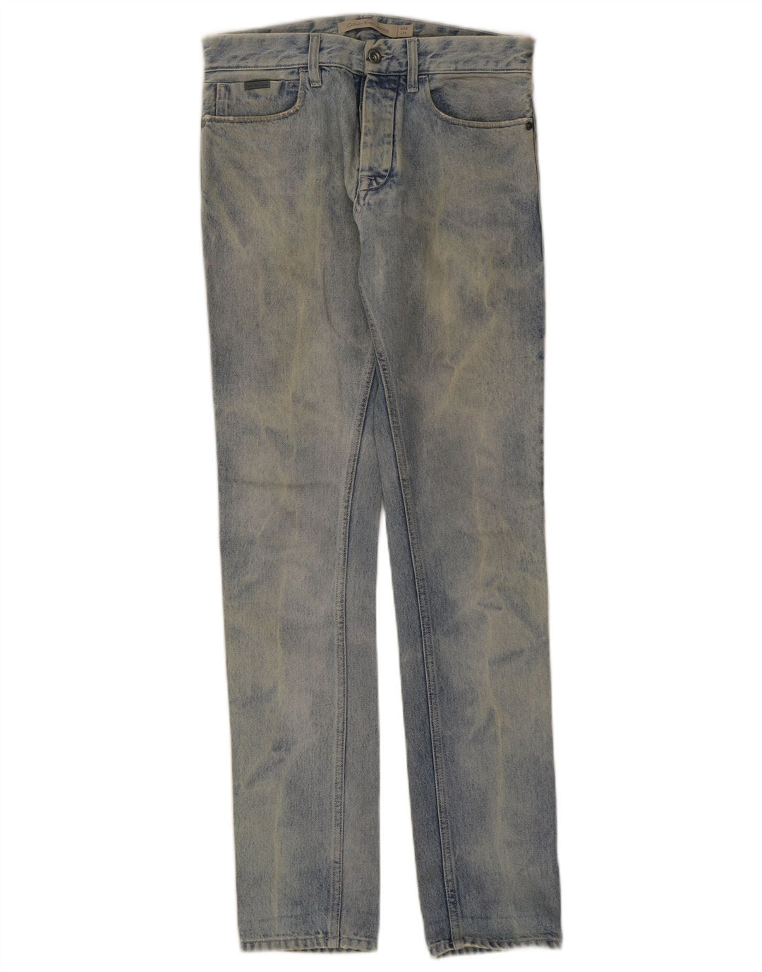 Calvin Klein Jeans ajustados para hombre W28 L34 Algodón azul
