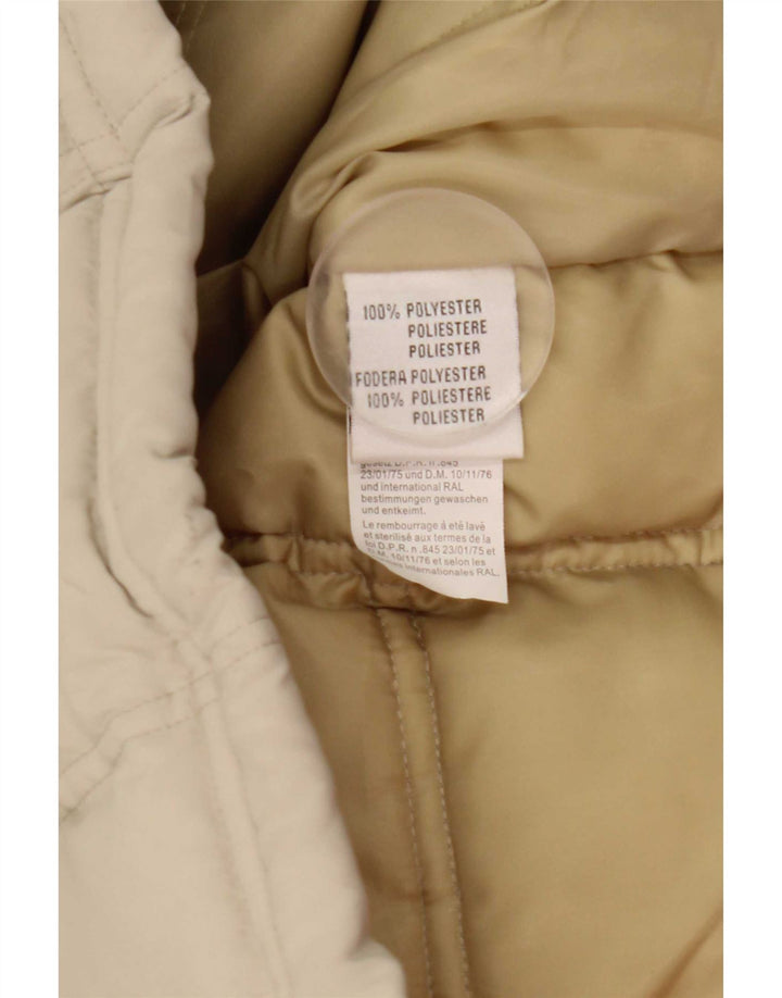 Wampum Chaqueta acolchada para hombre UK 44 2XL Beige Poliéster
