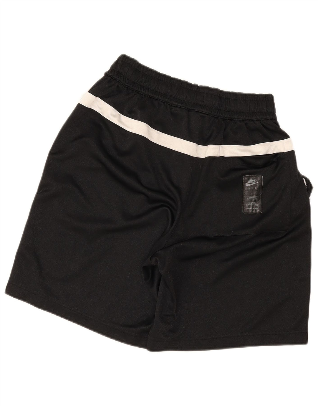 Pantalones cortos deportivos con estampado gráfico de hombre Nike Poliéster color block en negro mediano