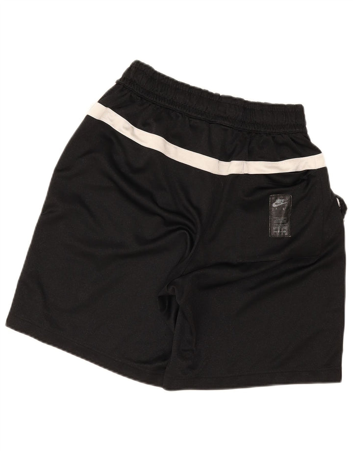Pantalones cortos deportivos con estampado gráfico de hombre Nike Poliéster color block en negro mediano