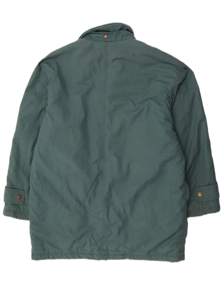 Sea Barrier Chaqueta cortavientos para hombre UK 40 Grande Poliéster verde