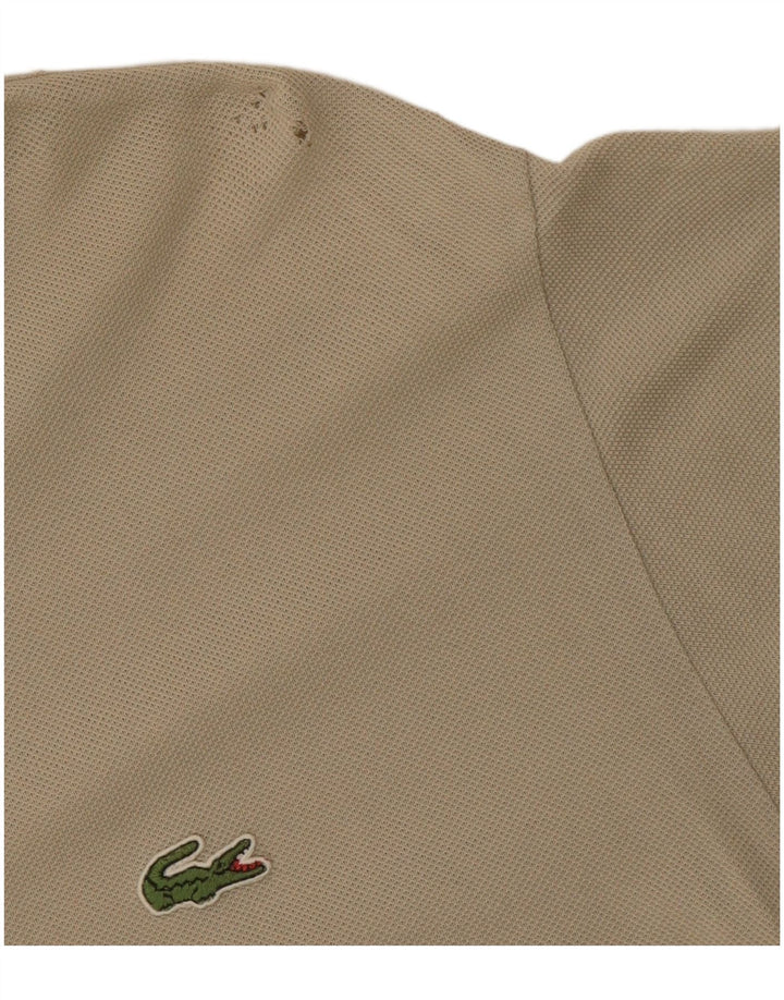 Polo Lacoste Hombre Talla 6 XL Beige