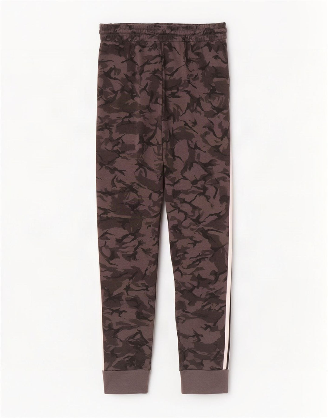 Adidas Hombre Pantalones De Chándal Joggers Gris Medio Camuflaje Algodón