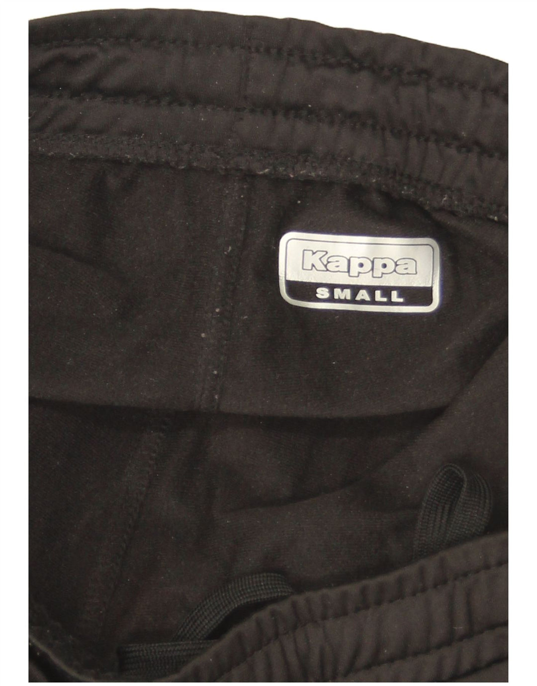 Kappa Hombre Pantalones De Chándal Joggers Small Negro