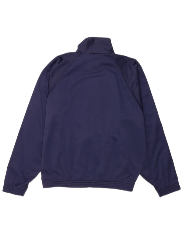 Champion Chaqueta De Chándal Con Estampado Gráfico Para Hombre Color Block En Azul Marino Mediano