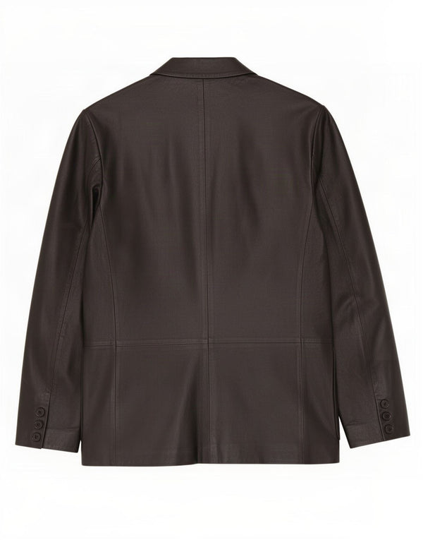 Lavorazione Artigianale Chaqueta tipo blazer de 3 botones para hombre IT 46 Small Black