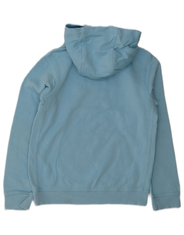 Nike - Sudadera con capucha para niño (10-11 años, algodón), color azul medio