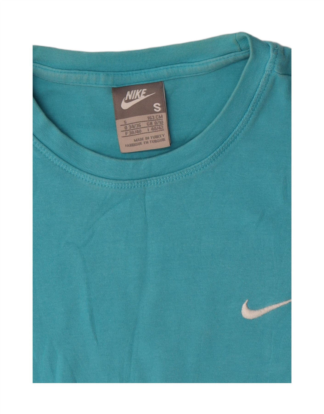 Nike Camiseta Mujer Top UK 8/10 Small Azul