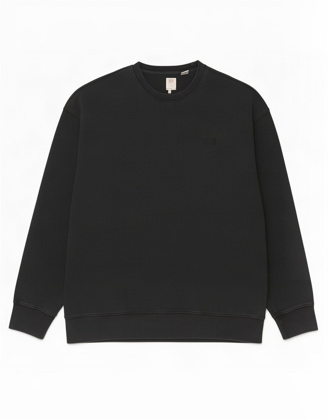 Levi's Hombre Relaxed Fit Sudadera Jumper XL Negro