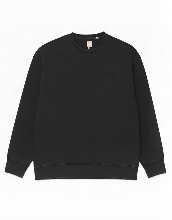 Levi's Hombre Relaxed Fit Sudadera Jumper XL Negro