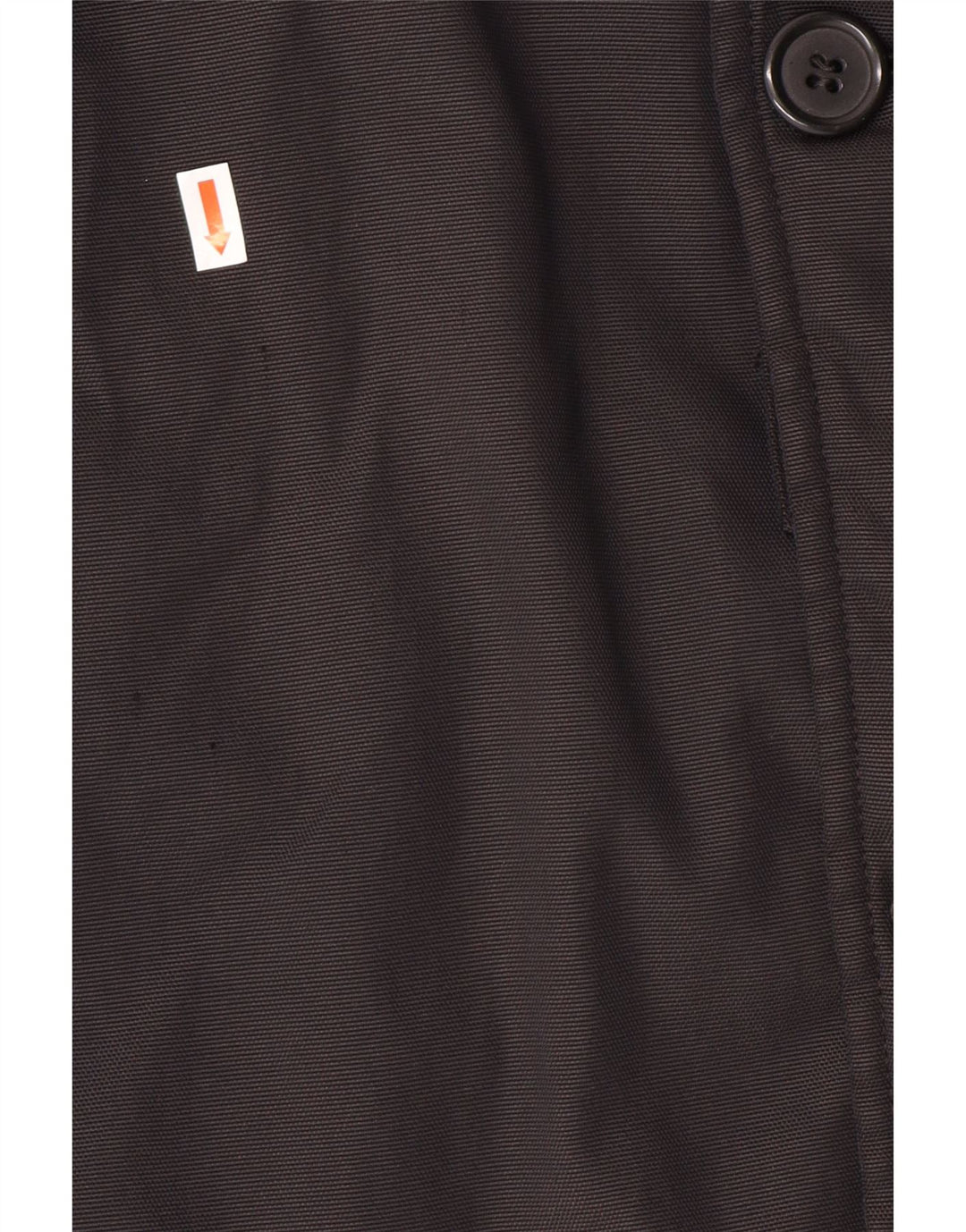 BURBERRY Abrigo para hombre UK 40 Grande Negro Poliamida Clásico