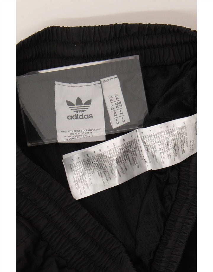 Pantalón Corto Deportivo Adidas Hombre Mediano Negro Poliéster