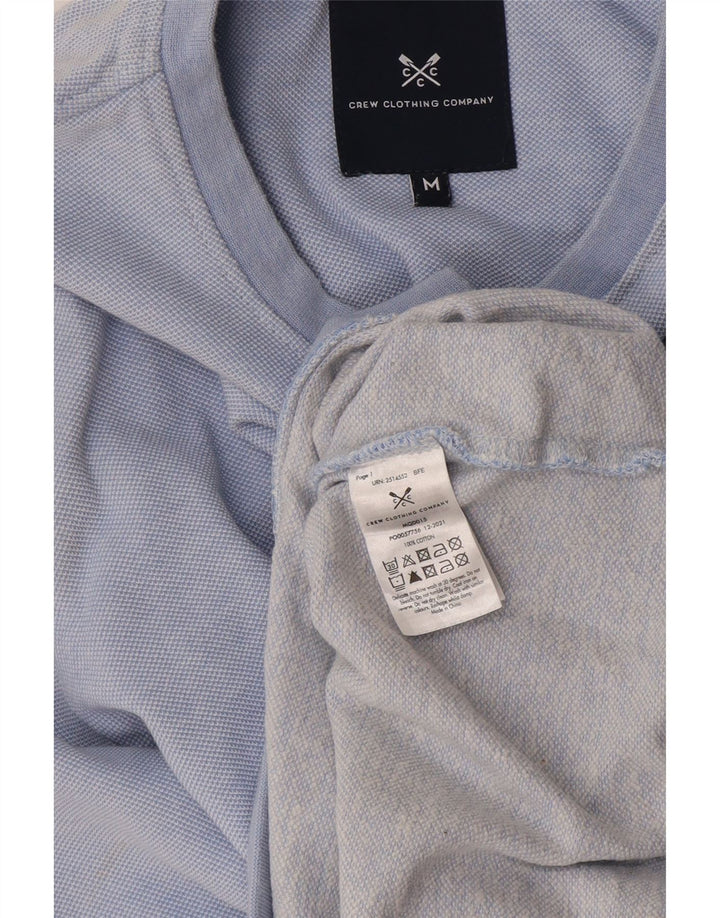 Crew Clothing - Sudadera para hombre, color azul medio, algodón