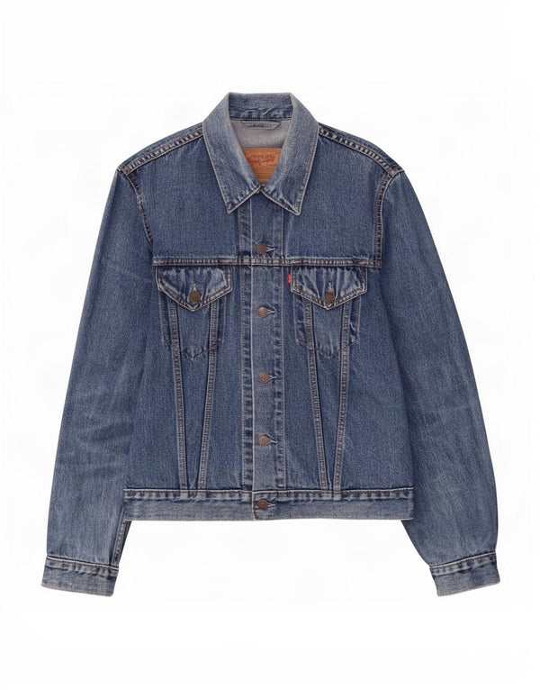 Levi's Chaqueta vaquera para hombre UK 40 Algodón azul grande