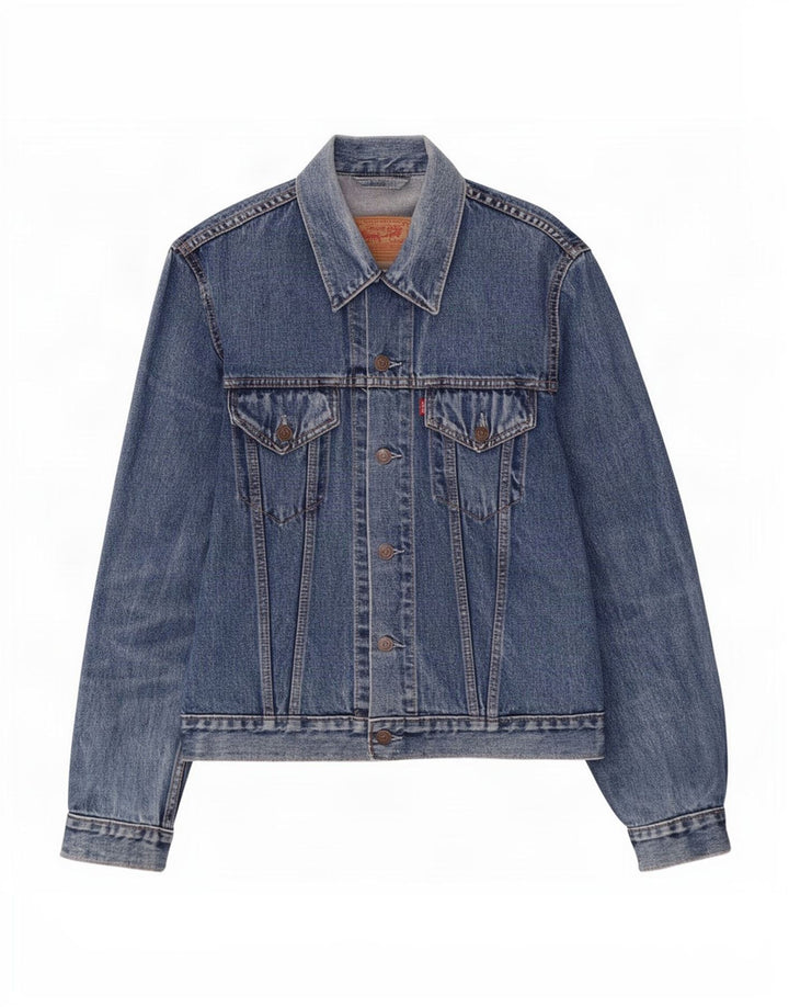 Levi's Chaqueta vaquera para hombre UK 40 Algodón azul grande