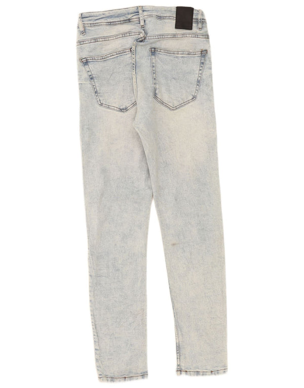 Zara Jeans ajustados para hombre EU 44 Large W34 L31 Algodón azul