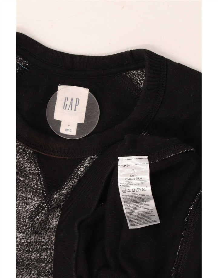Gap Hombre Sudadera Jumper Small Gris Colorblock Algodón