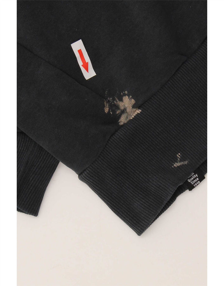 Puma Hombre Sudadera Gráfica Jumper Medium Negro Algodón