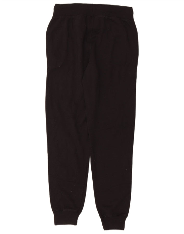 Champion Mujer Chándal Pantalones Joggers UK 10 Small Negro Poliéster