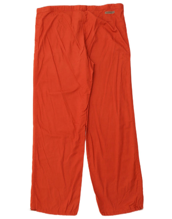 SERGIO TACCHINI Pantalones casuales para mujer IT 44 Medium W32 L29 Naranja