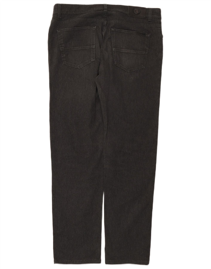 Vaqueros Trussardi Hombre Rectos W37 L31 Gris Algodón