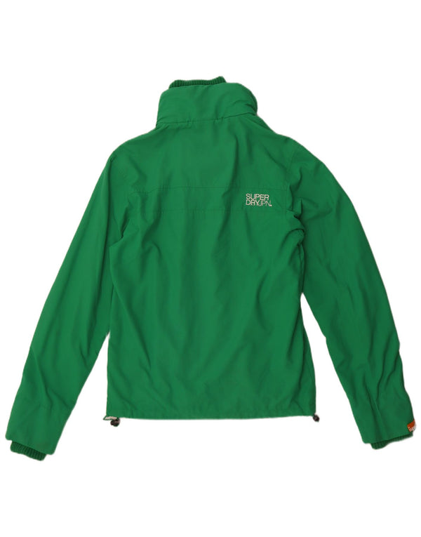 Superdry Chaqueta cortavientos Double Blacklabel para hombre UK 38 Medium Green Nylon