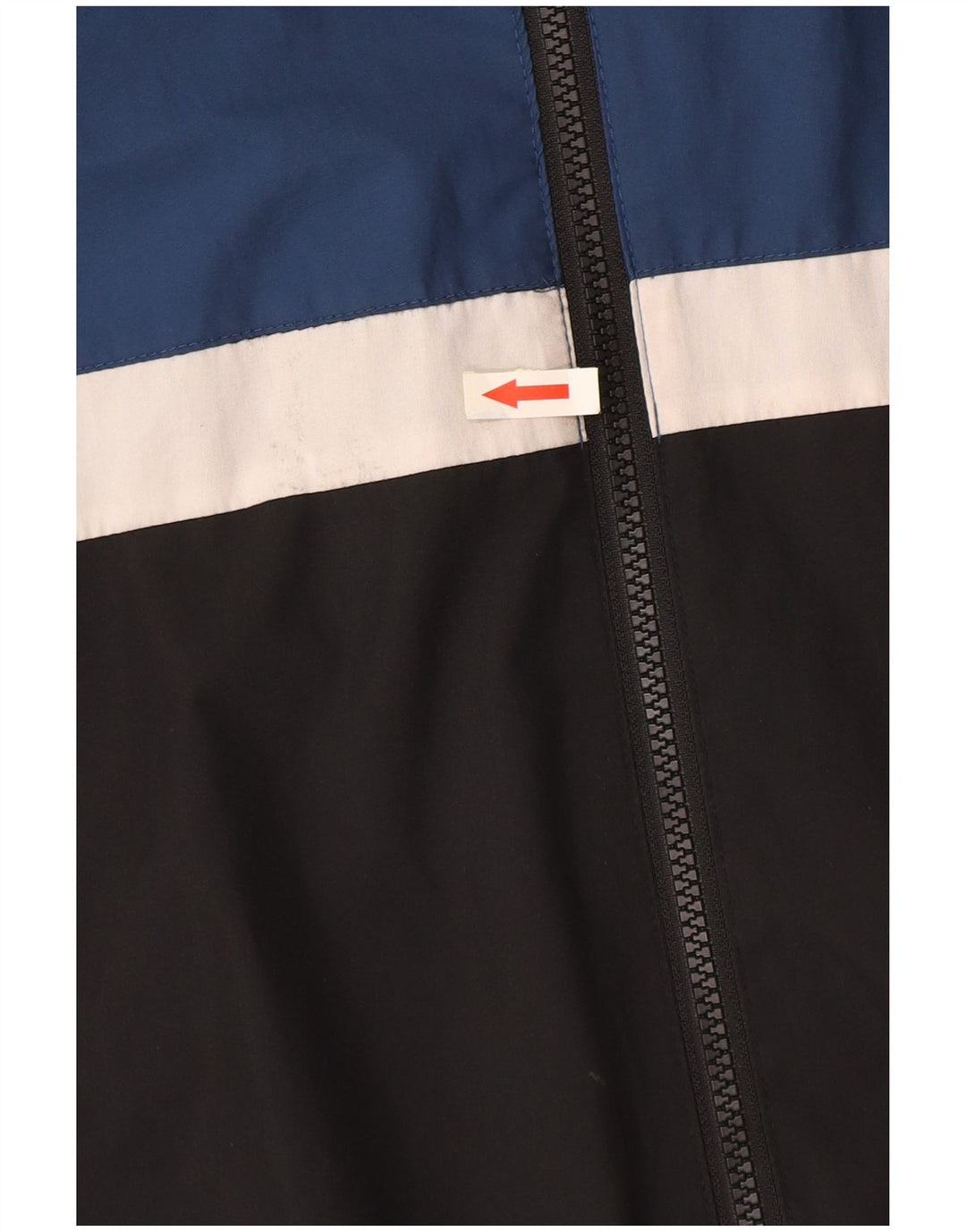 Adidas Hombre Chaqueta De Chándal Con Capucha Poliéster Color Block Azul Medio