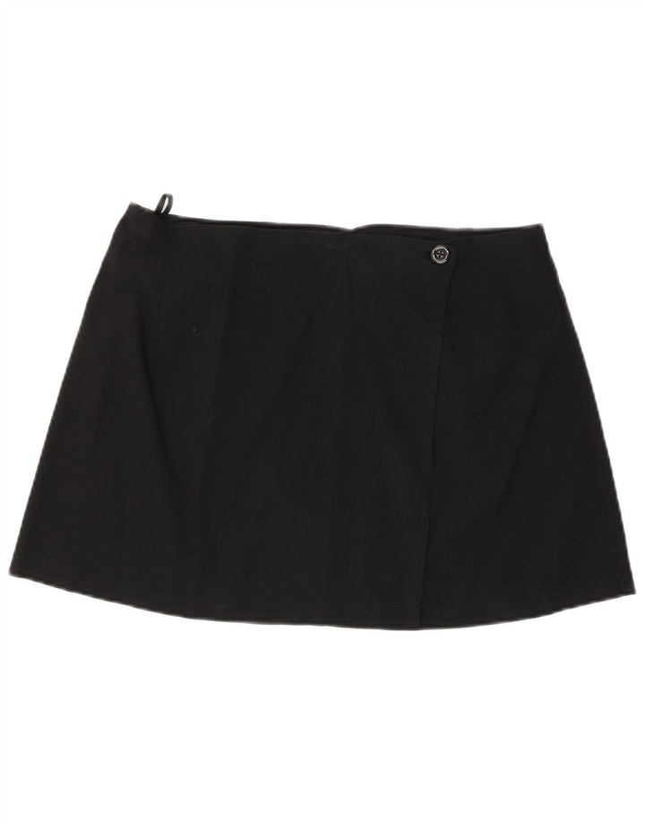 Minifalda cruzada Orsay para mujer IT 42 Medium W30 Viscosa negra
