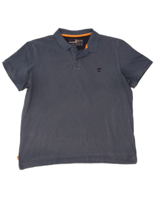 Timberland Polo De Corte Regular Para Hombre 2XL Algodón Azul Marino