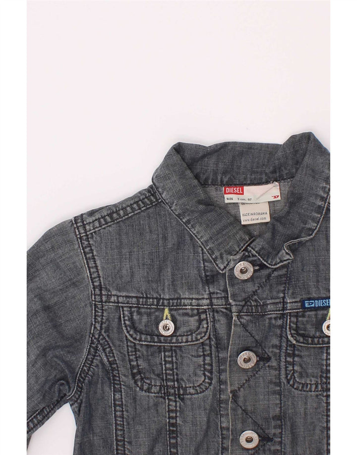 Diesel Chaqueta Vaquera Niño 2-3 Años Azul Algodón