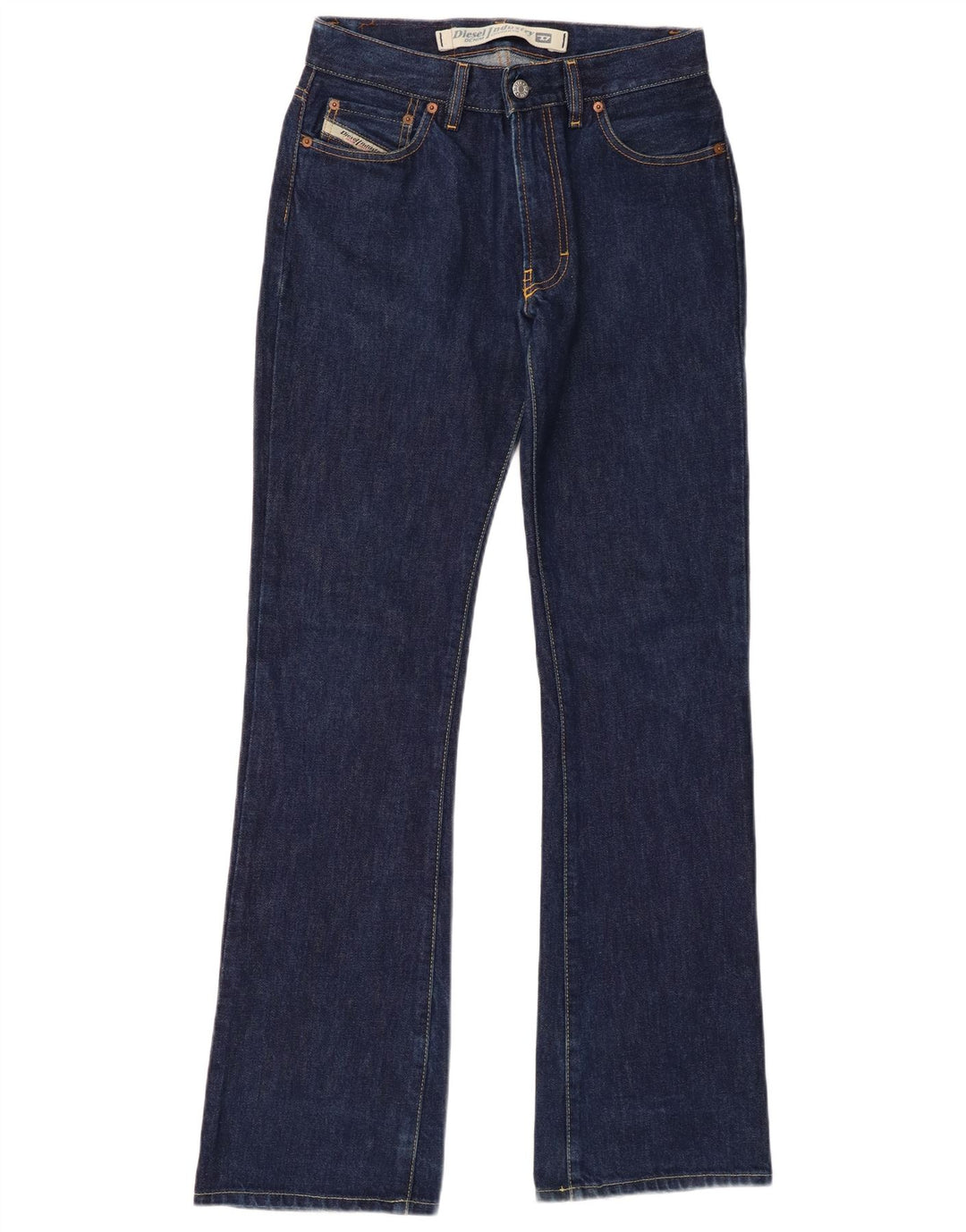 DIESEL Vaqueros Bootcut para hombre W29 L33 Algodón azul marino