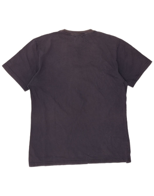 Converse Hombre Camiseta Gráfica Top XL Azul Marino Algodón