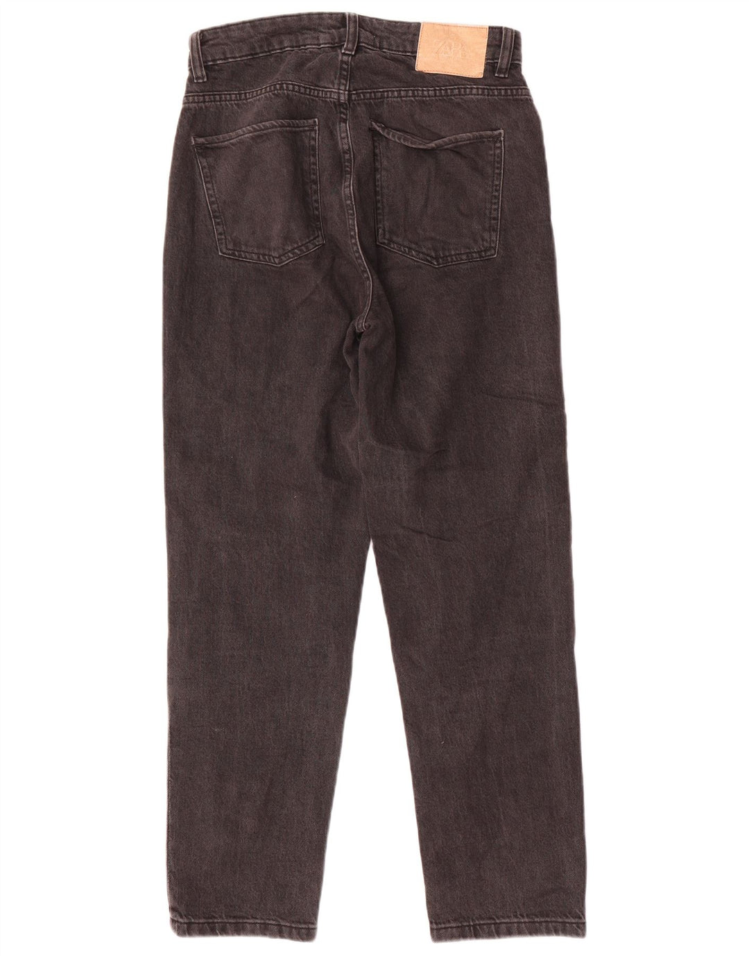 Zara Jeans Cónicos Para Mujer EU 38 Small W28 L28 Gris