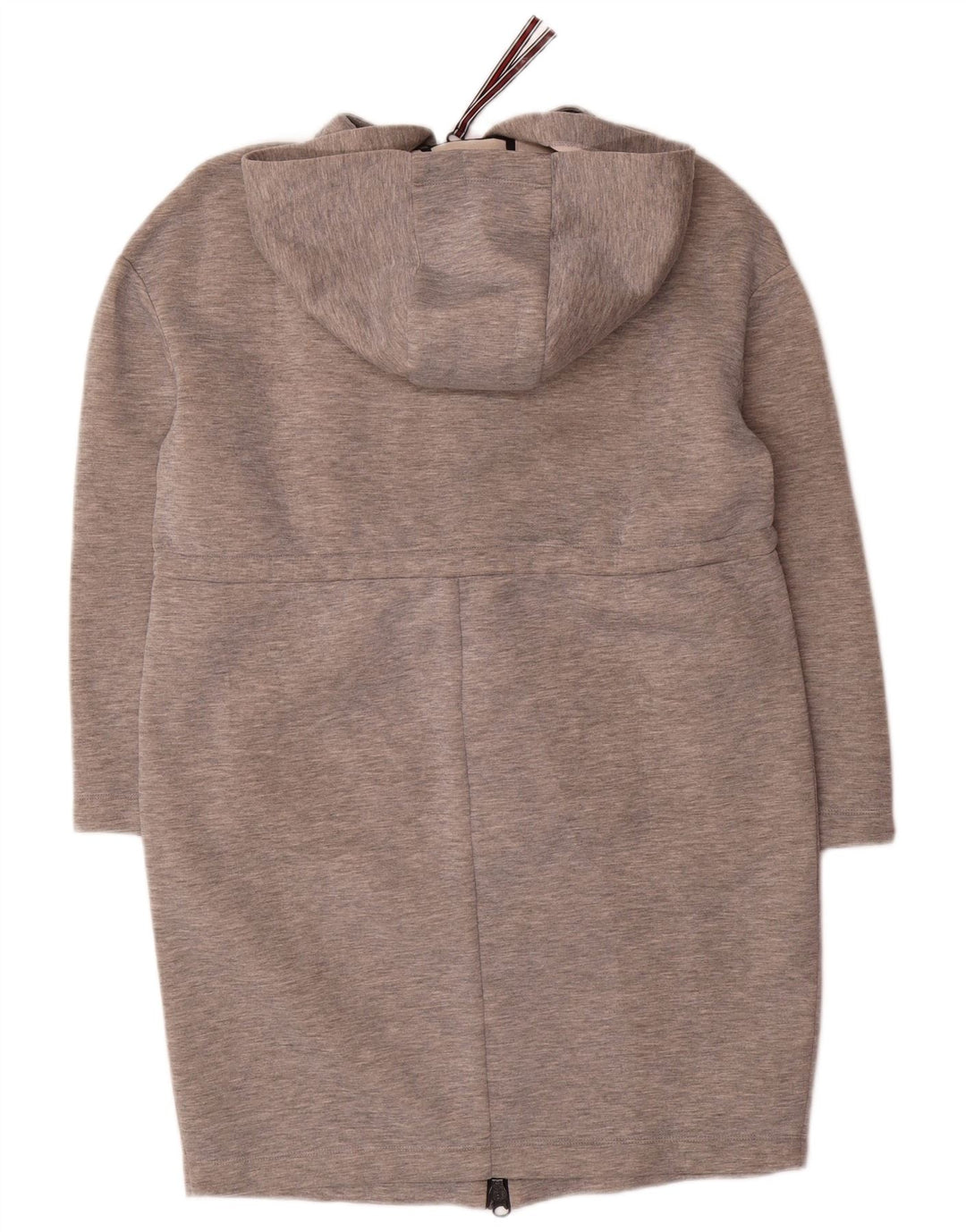 Max & Co. Abrigo extragrande con capucha para mujer Reino Unido 10 Modal moteado gris pequeño