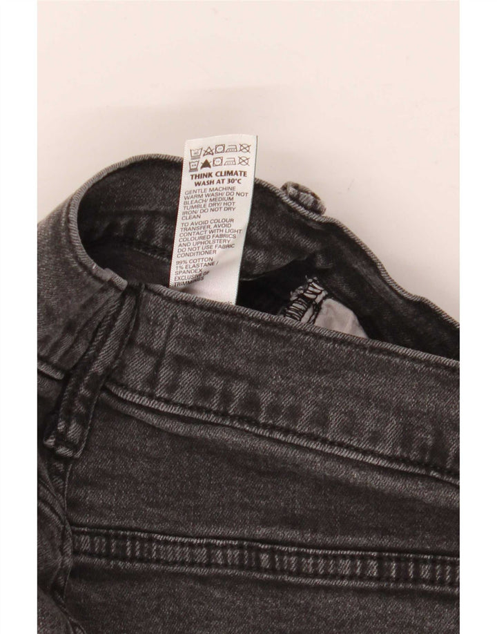 Marks & Spencer Vaqueros ajustados para hombre W32 L31 Algodón negro