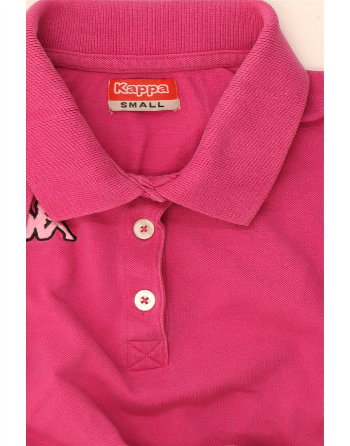 Kappa Polo Mujer UK 10 Small Rosa