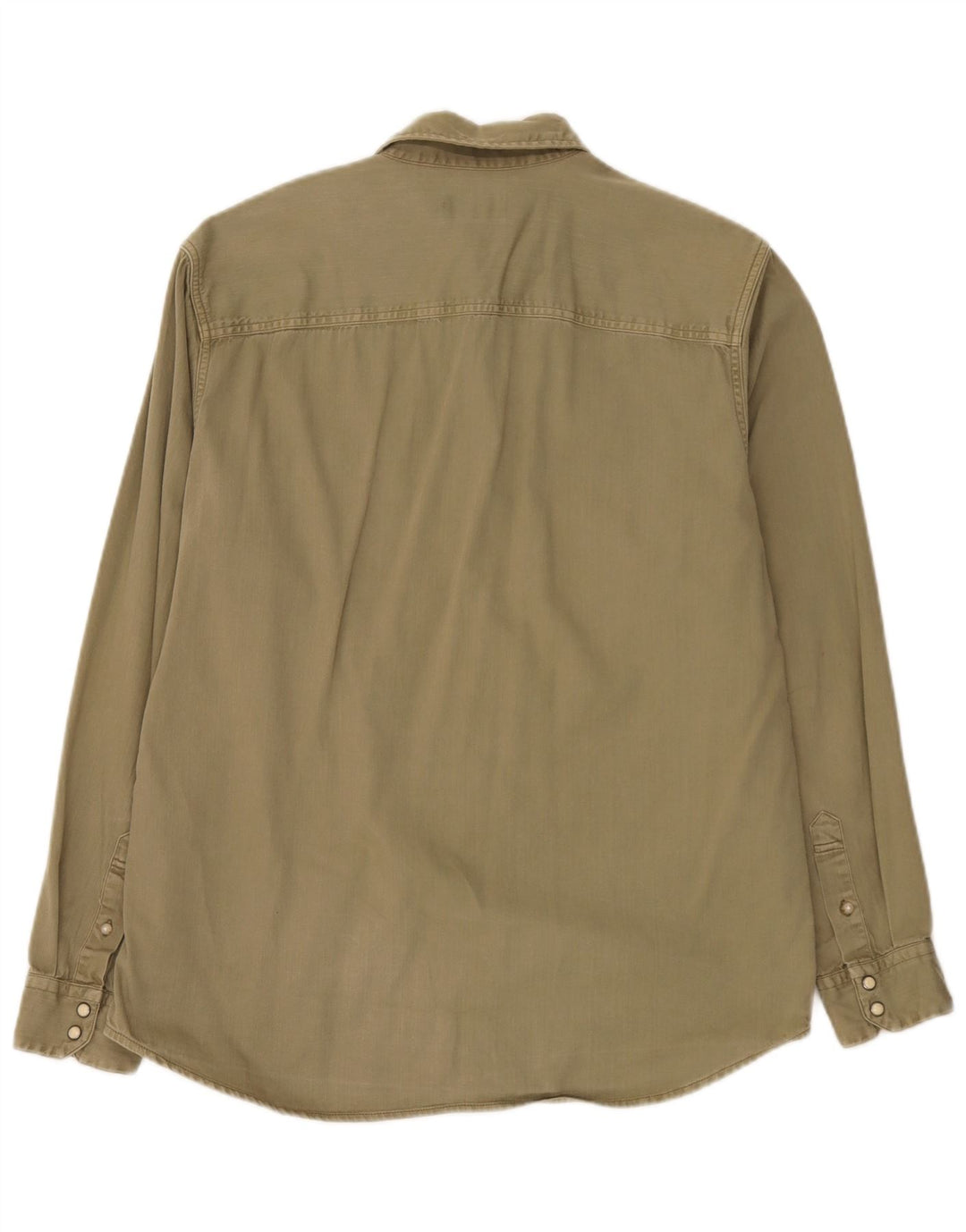 Jack & Jones Hombre Camisa Vaquera XL Caqui
