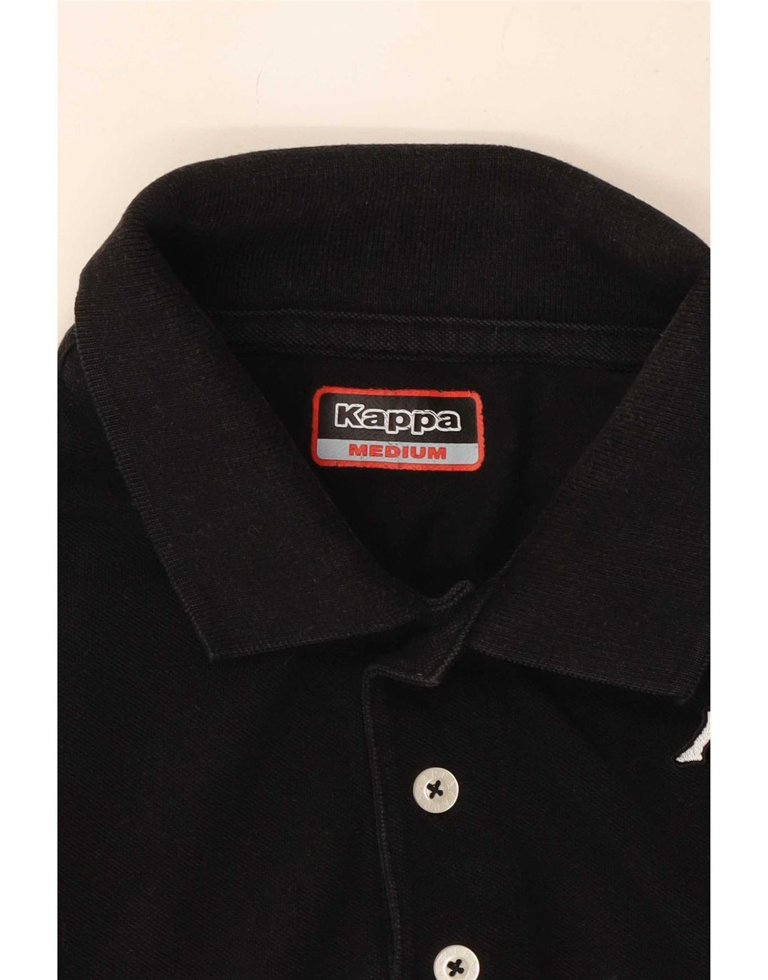 Polo Kappa Hombre Medium Black