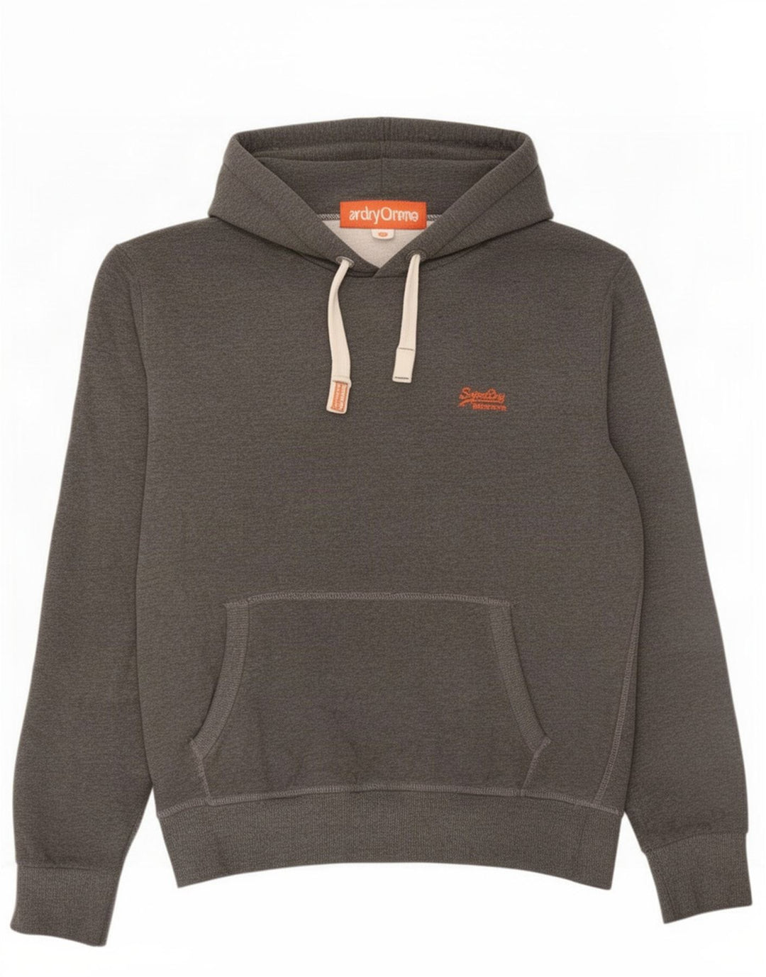 Superdry Jersey con capucha para hombre 2XL Algodón gris