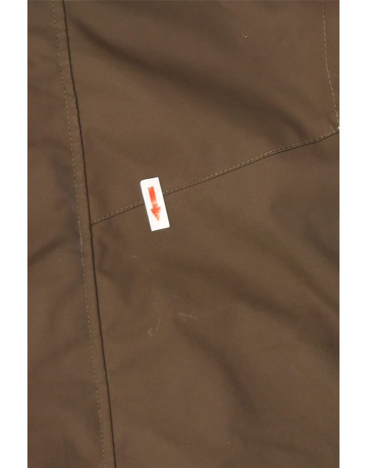 O'Neill Chaqueta cortavientos con capucha para mujer UK 44 Grande Poliéster caqui