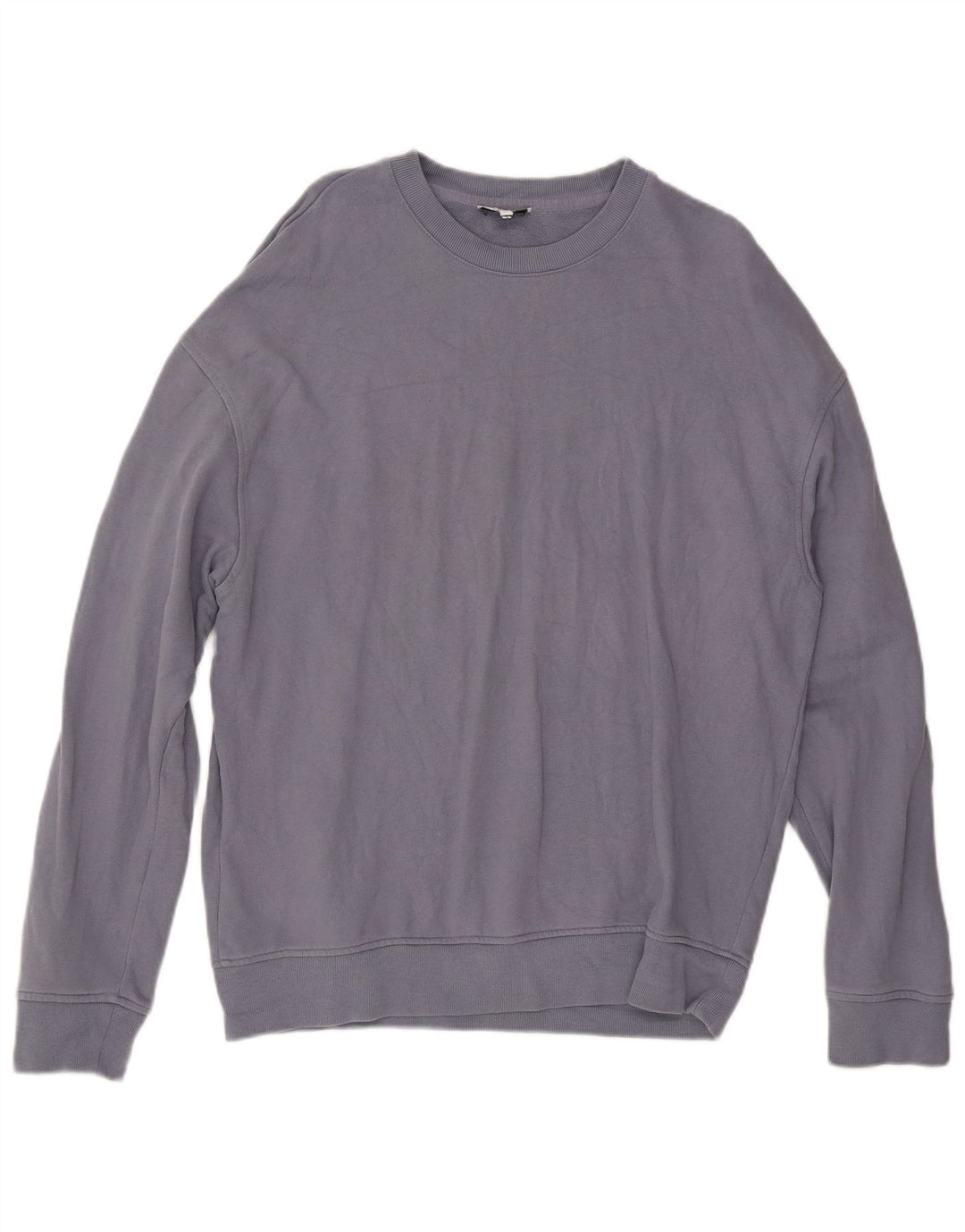 REISS Sudadera tipo jersey para hombre, talla grande, algodón azul