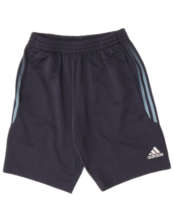 Adidas Mens Climalite Sport Shorts Medio Azul Marino Poliéster