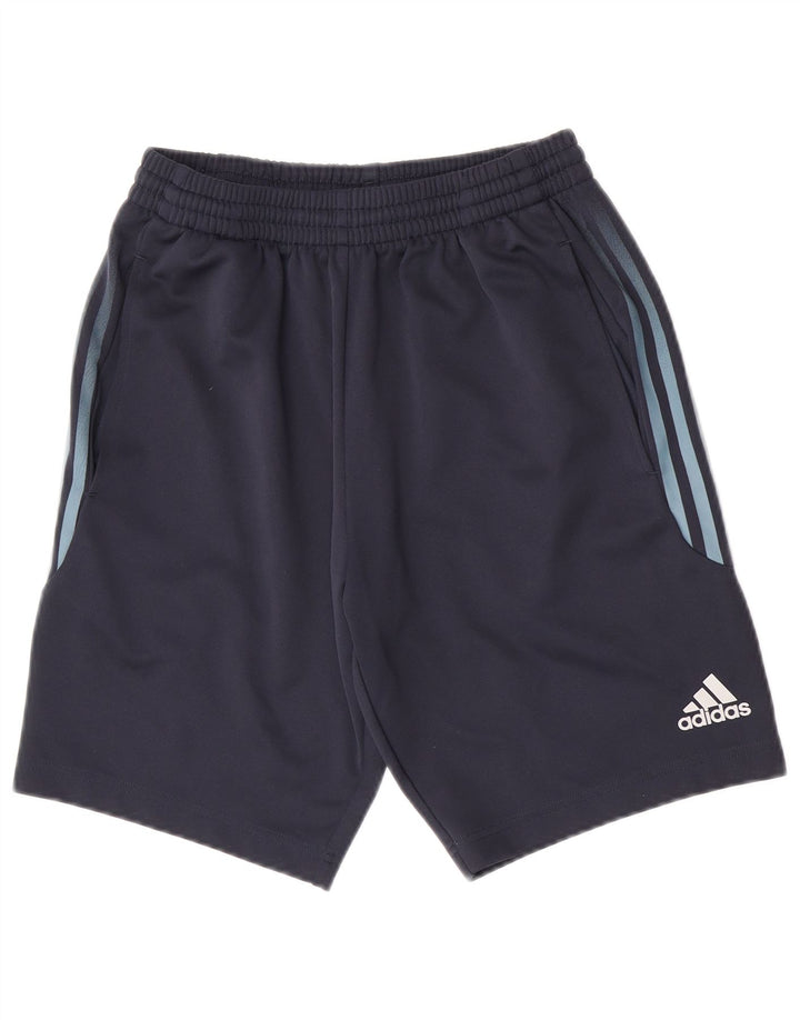 Adidas Mens Climalite Sport Shorts Medio Azul Marino Poliéster