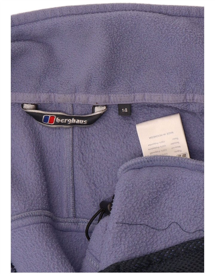 Berghaus Chaqueta polar para mujer UK 44 Grande Poliéster morado